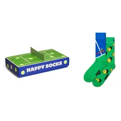 HAPPY SOCKS - Pack 2 Calcetines Tennis Hombre