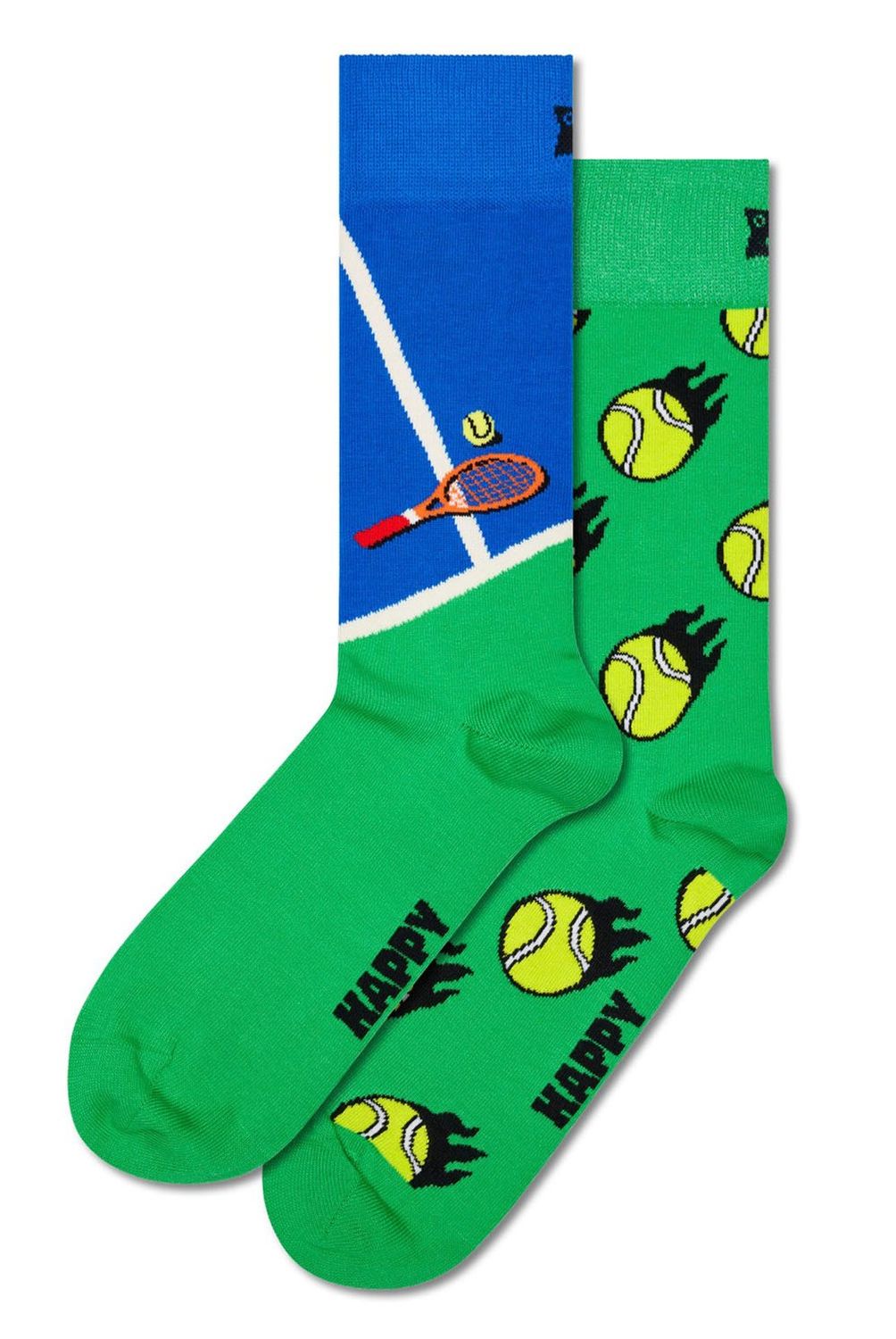 HAPPY SOCKS - Pack 2 Calcetines Tennis Unisex Happy Socks