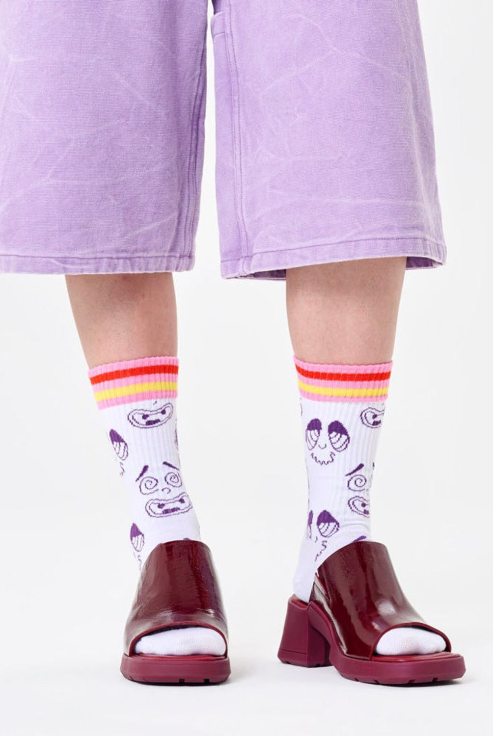 HAPPY SOCKS - Calcetín Algodón Mary Jane Sneaker Unisex Happy Socks