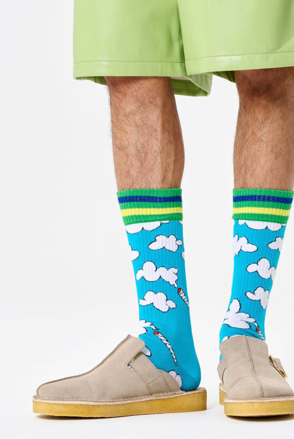 HAPPY SOCKS - Calcetín Algodón In The Clouds Sneaker Unisex Happy Socks