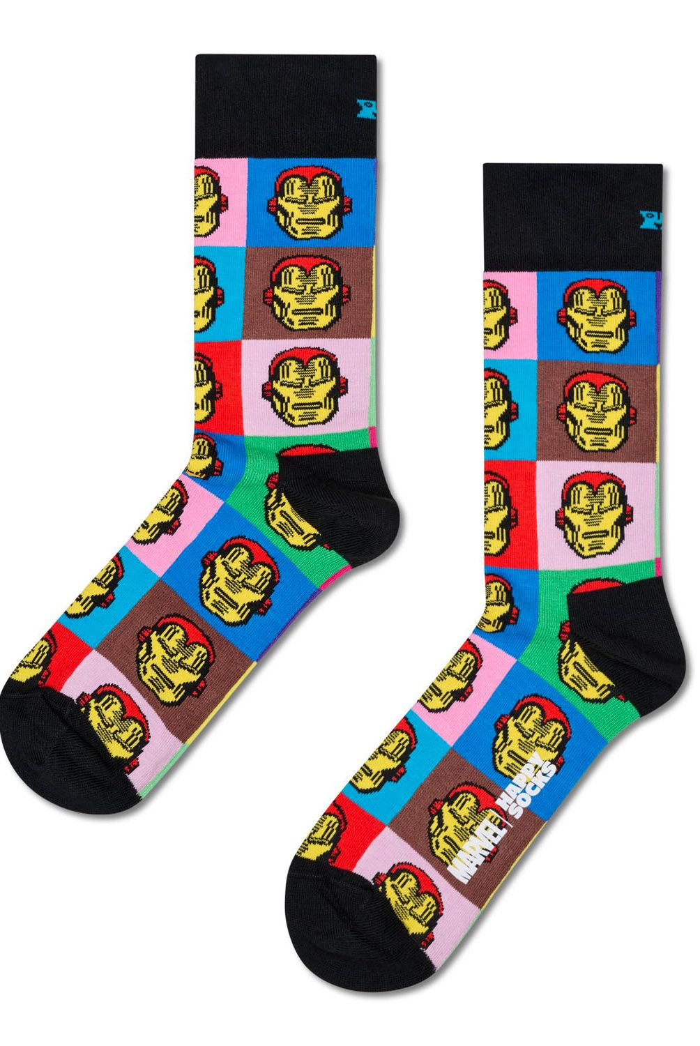 HAPPY SOCKS - Calcetín Algodón Iron Man Unisex Happy Socks