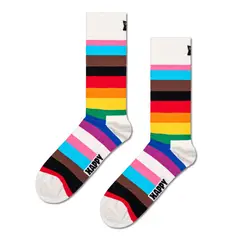 HAPPY SOCKS - Calcetín Algodón Pride Stripe Unisex