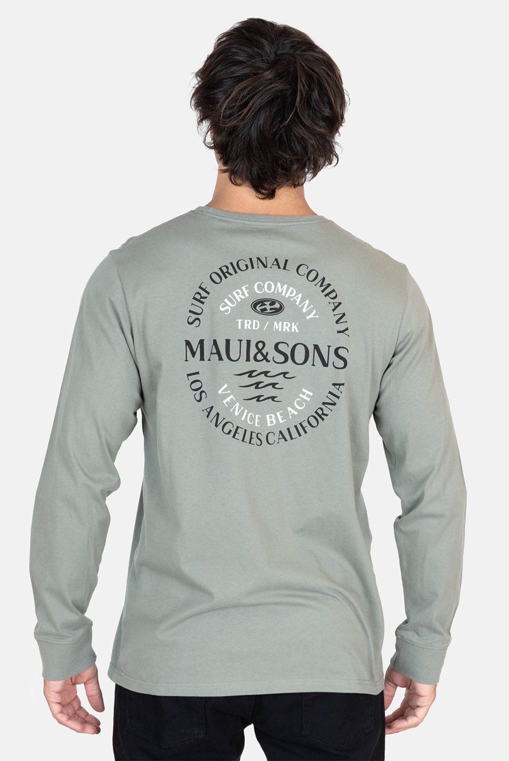 MAUI AND SONS - Polera Manga Larga Hombre Maui And Sons