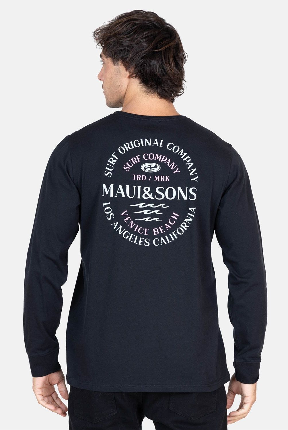 MAUI AND SONS - Polera Manga Larga Hombre Maui And Sons