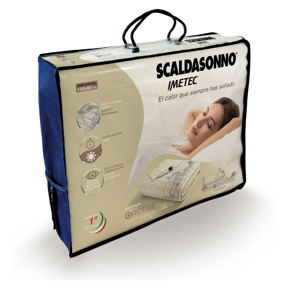SCALDASONNO - Calienta Cama Individual 1 Plaza Firenze Scaldasonno