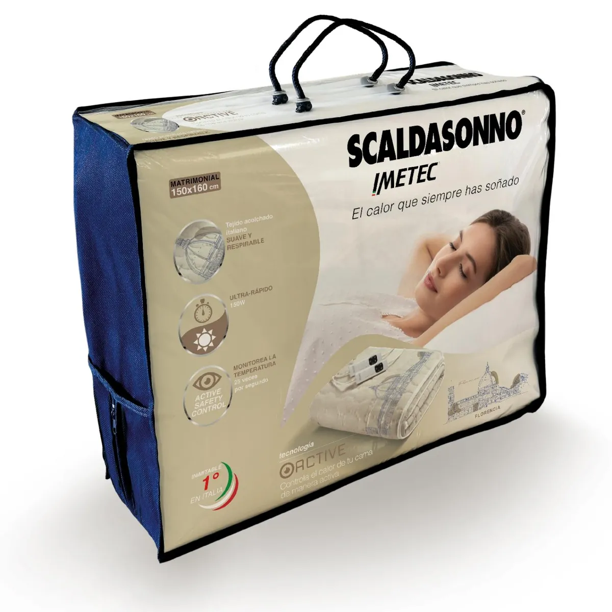 SCALDASONNO - Calienta Cama Matrimonial 2 Plaza Firenze Scaldasonno