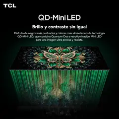 TCL - QLED Smart Tv 75" Mini Led 4K Ultra HD C6K