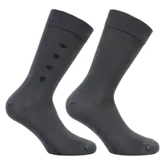 MONARCH - Calcetín De Vestir Hilo Diseño Americano Hombre