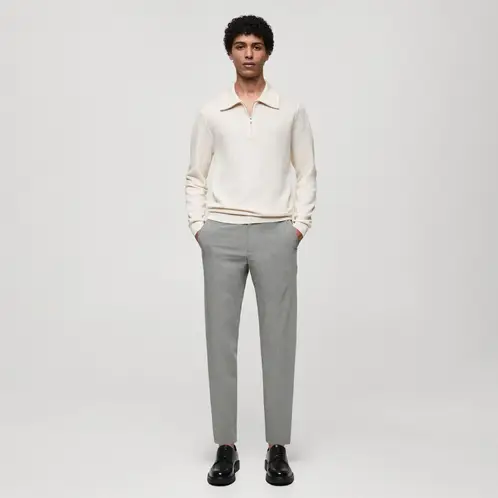 MANGO MAN - Pantalón Slim Fit Comfort Stretch Hombre
