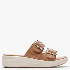 CLARKS - Sandalia Mujer Café