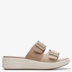 CLARKS - Sandalia Mujer Beige