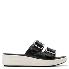 CLARKS - Sandalia Mujer Negro