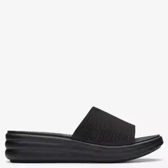 CLARKS - Sandalia Mujer Negro