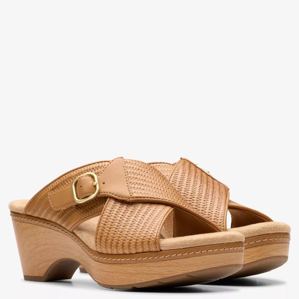 CLARKS - Sandalia Mujer Café Clarks