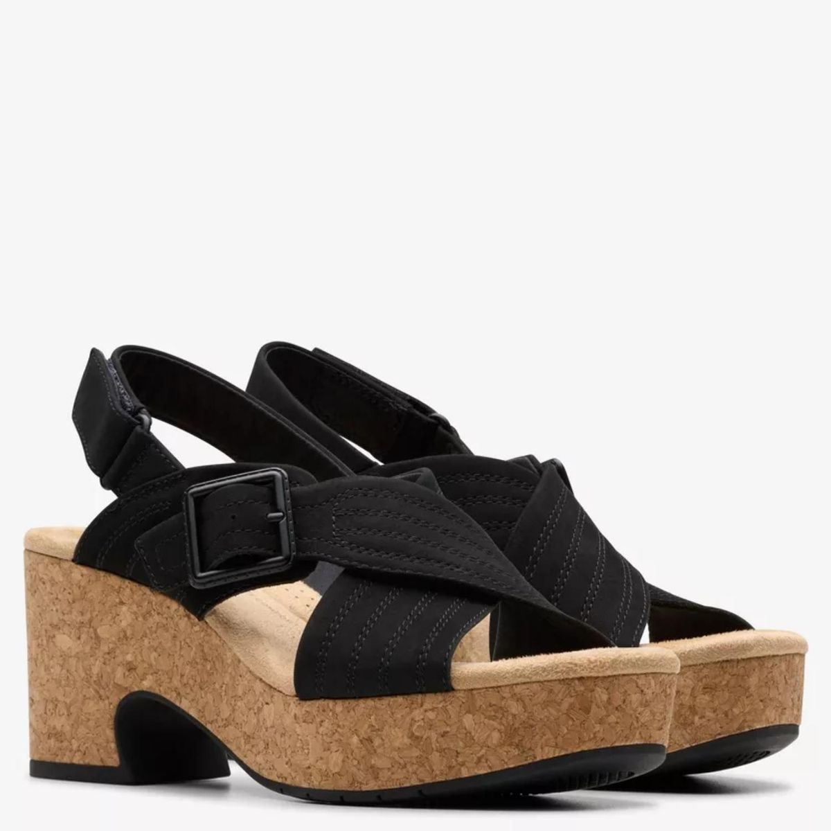 CLARKS - Sandalia Mujer Cuero Clarks