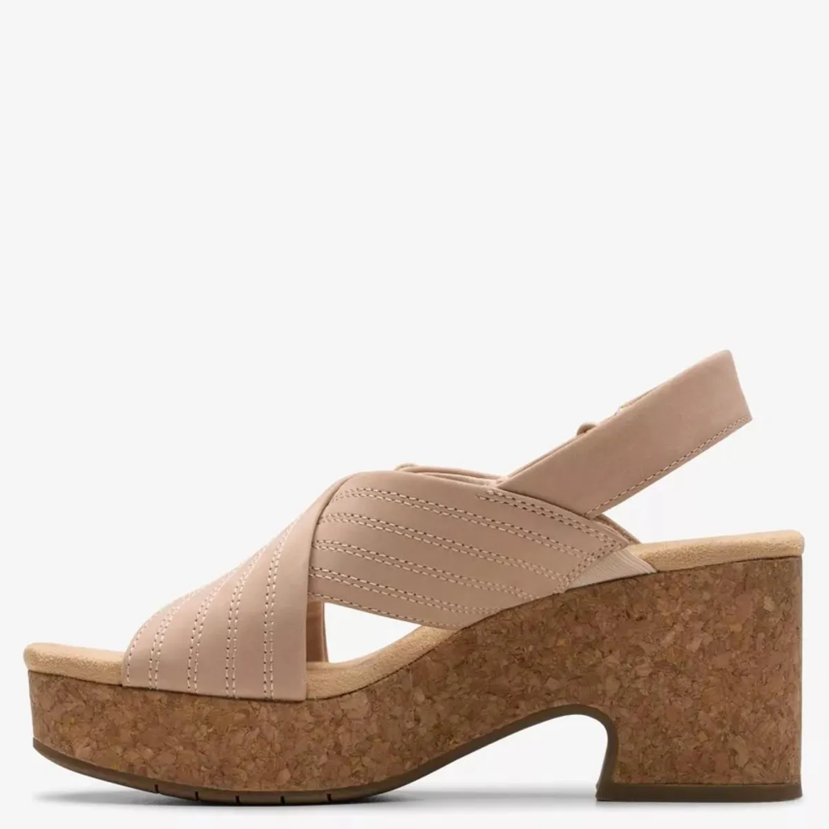 CLARKS - Sandalia Mujer Cuero Clarks