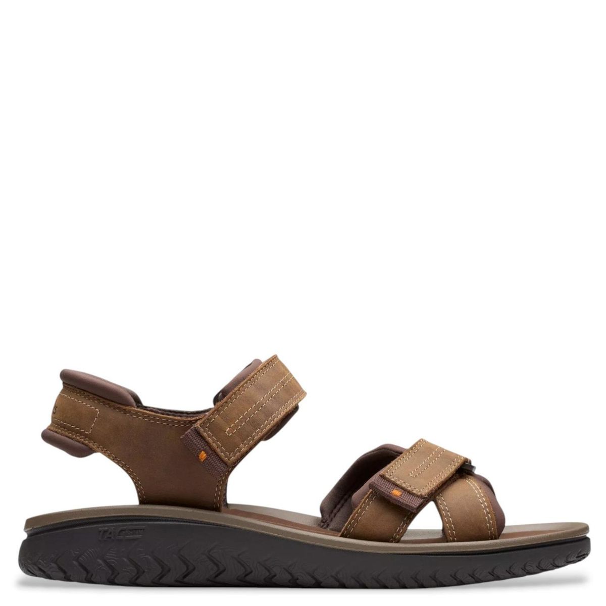 CLARKS - Sandalia Cuero Hombre Multicolor Clarks