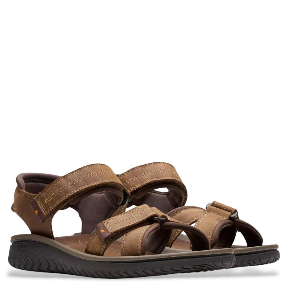 CLARKS - Sandalia Cuero Hombre Multicolor Clarks