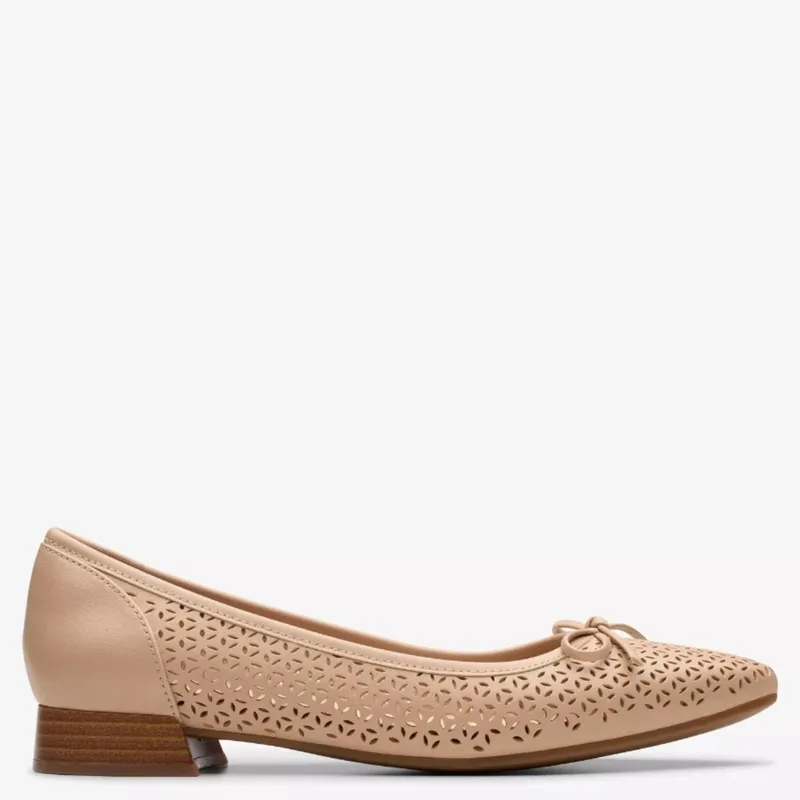 CLARKS - Zapato Formal Mujer Cuero Café Clarks