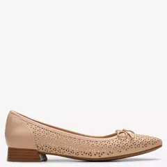 CLARKS - Zapato Formal Mujer Cuero Café