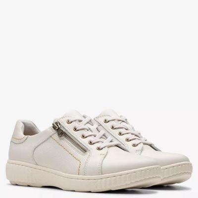 Imagen 2 del producto Zapatilla Urbana Mujer Cuero Blanco