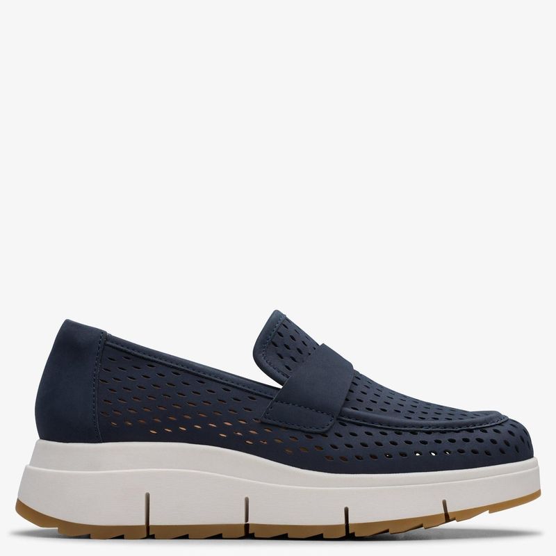 CLARKS - Zapato Casual Mujer Azul Clarks