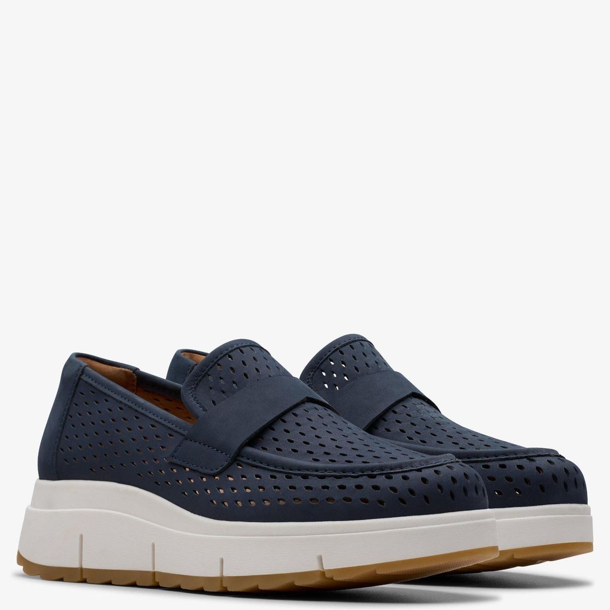 CLARKS - Zapato Casual Mujer Azul Clarks