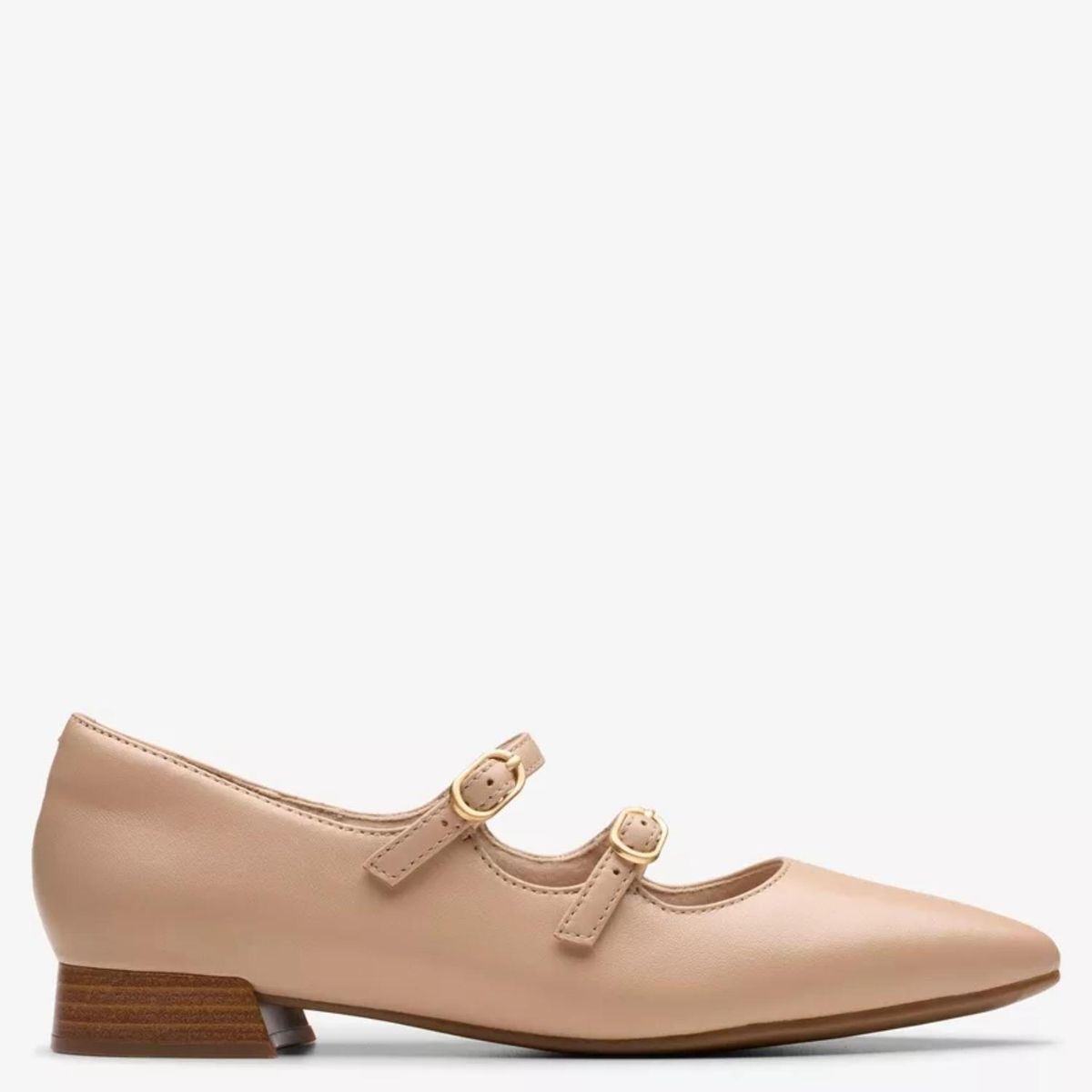 CLARKS - Zapato Formal Mujer Cuero Café Clarks