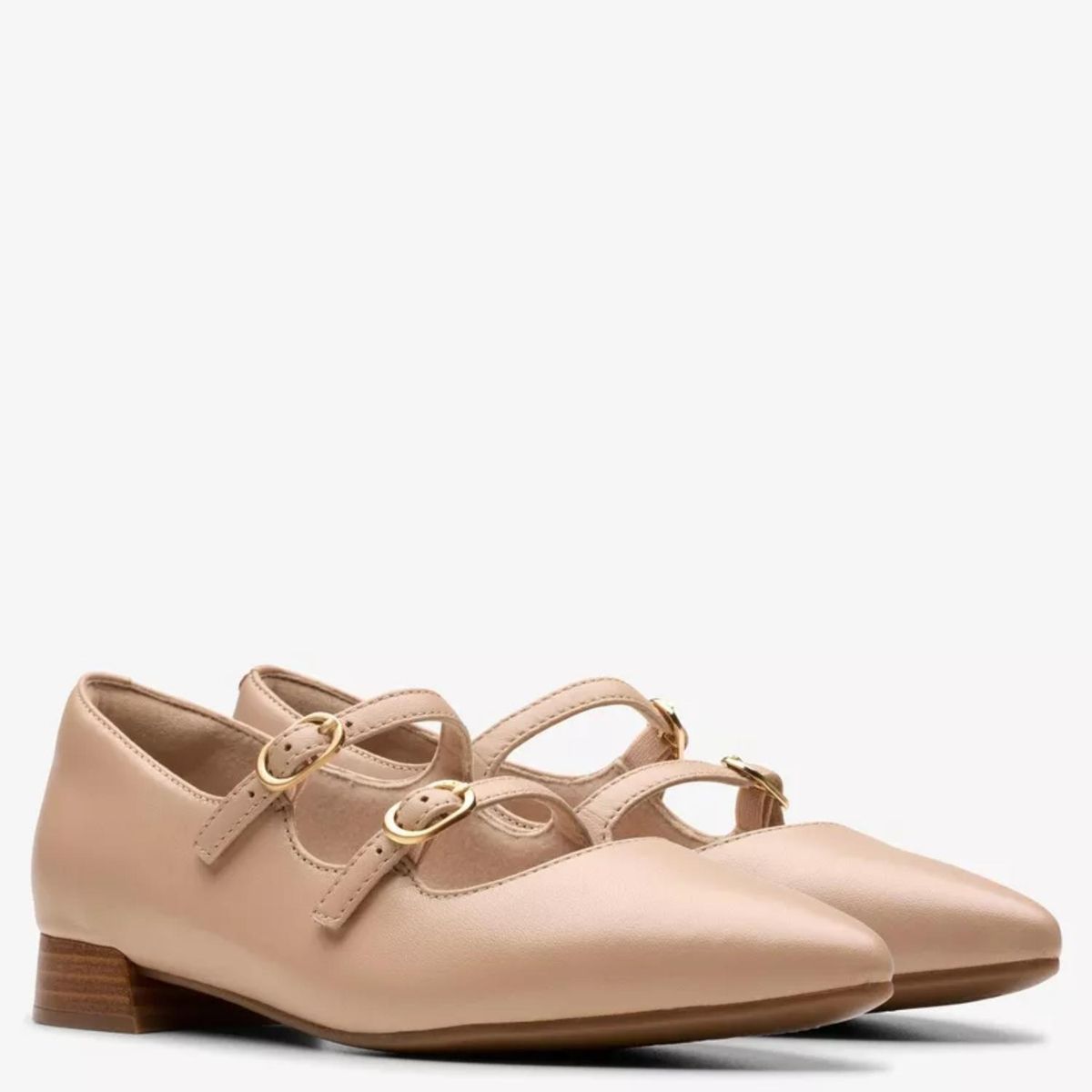 CLARKS - Zapato Formal Mujer Cuero Café Clarks