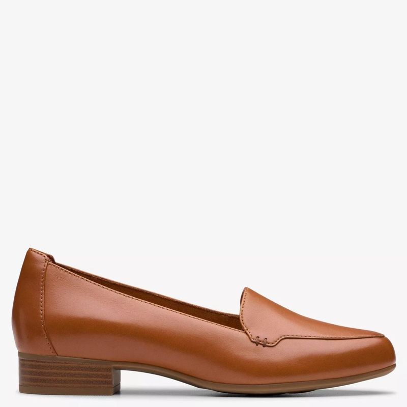 CLARKS - Zapato Formal Mujer Cuero Beige Clarks