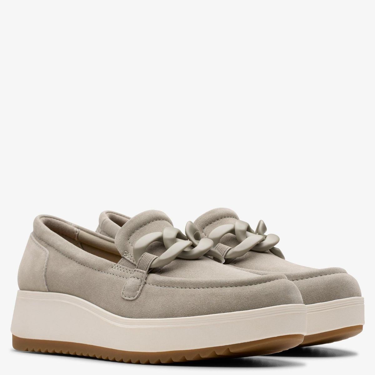 CLARKS - Zapato Casual Mujer Gris Clarks