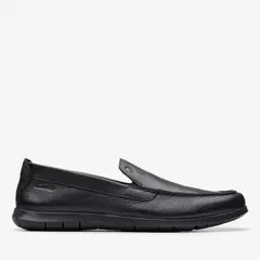 CLARKS - Zapato Casual Cuero Hombre Negro