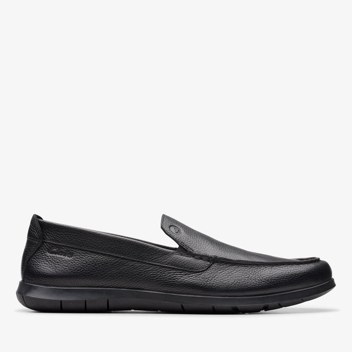CLARKS - Zapato Casual Cuero Hombre Negro Clarks