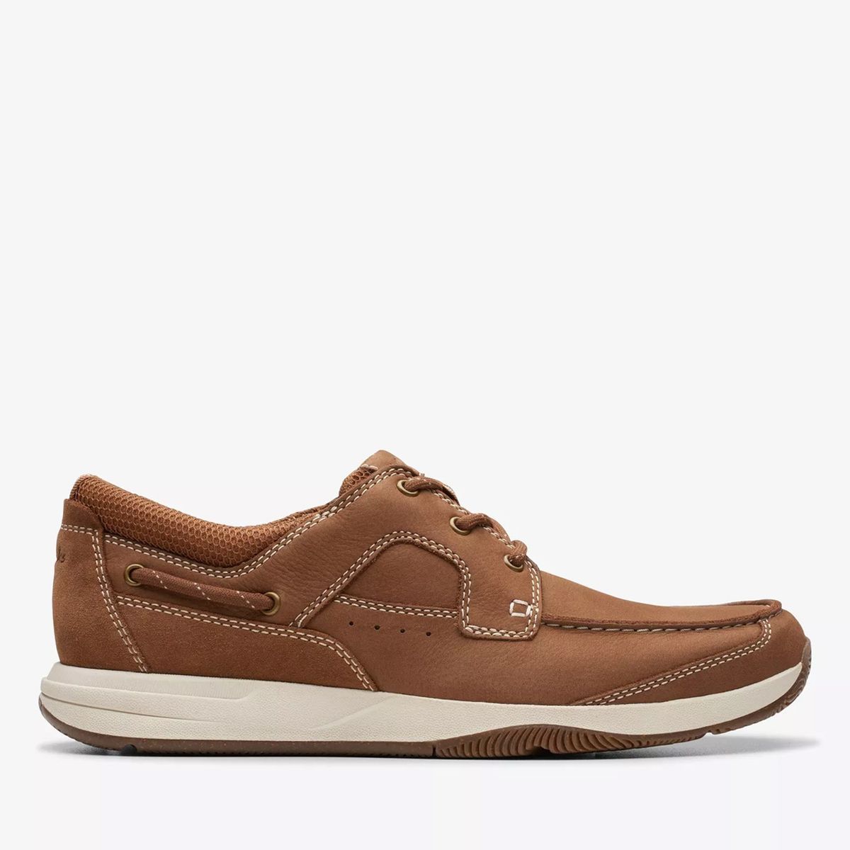CLARKS - Zapato Casual Hombre Cuero Café Clarks