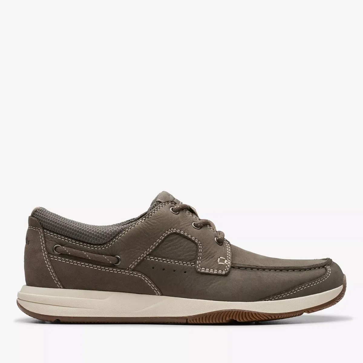 CLARKS - Zapato Casual Hombre Cuero Verde Clarks