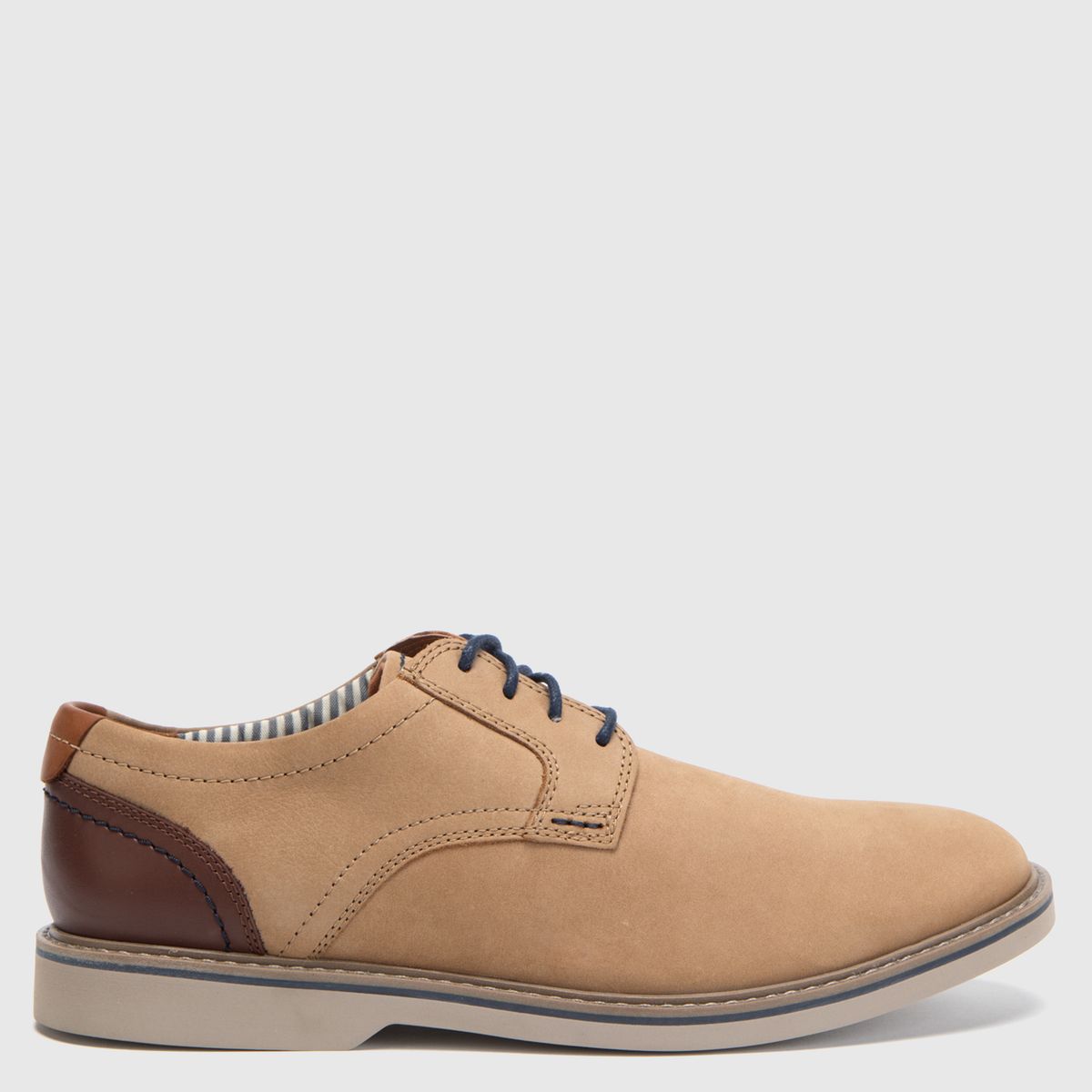 CLARKS - Zapato Casual Hombre Cuero Beige Clarks