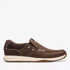 CLARKS - Zapato Casual Hombre Café