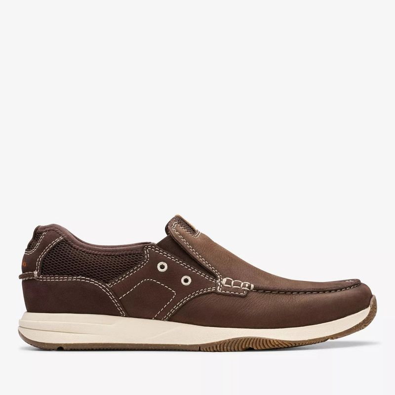 CLARKS - Zapato Casual Hombre Café Clarks
