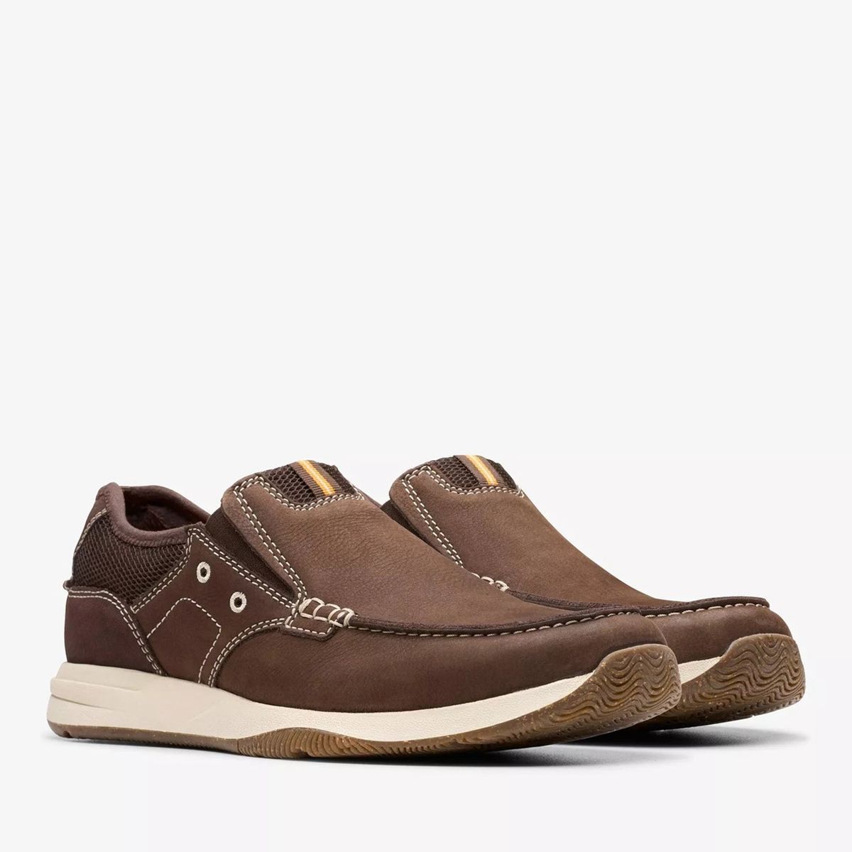 CLARKS - Zapato Casual Hombre Café Clarks