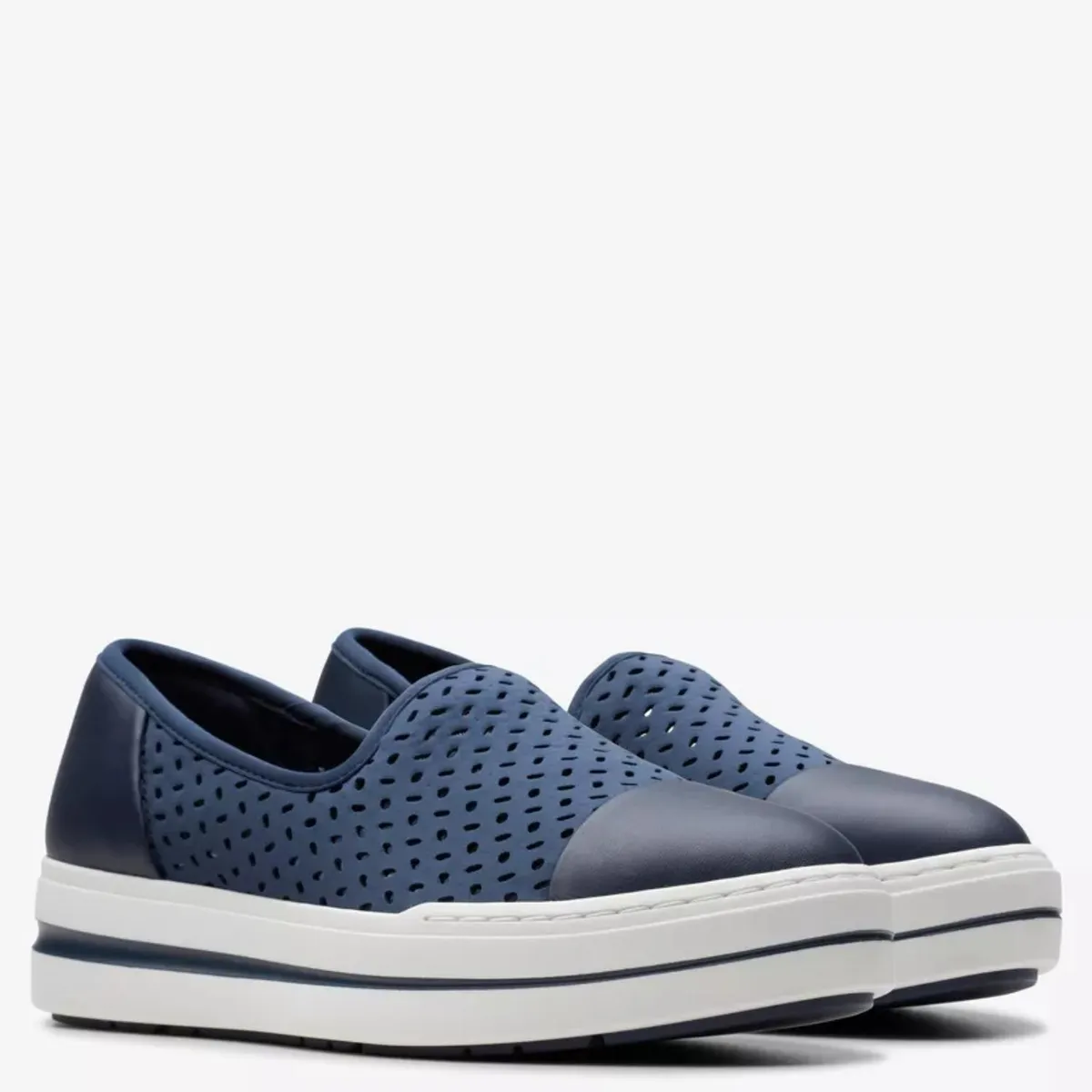CLARKS - Zapato Casual Mujer Azul Clarks