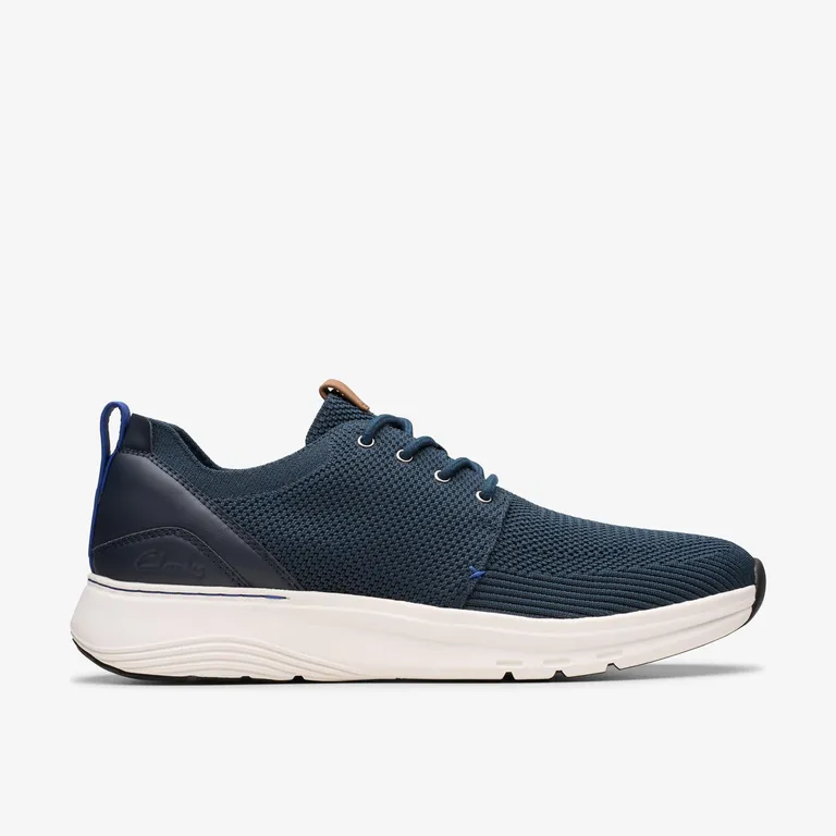 CLARKS Zapatilla Urbana Hombre Azul