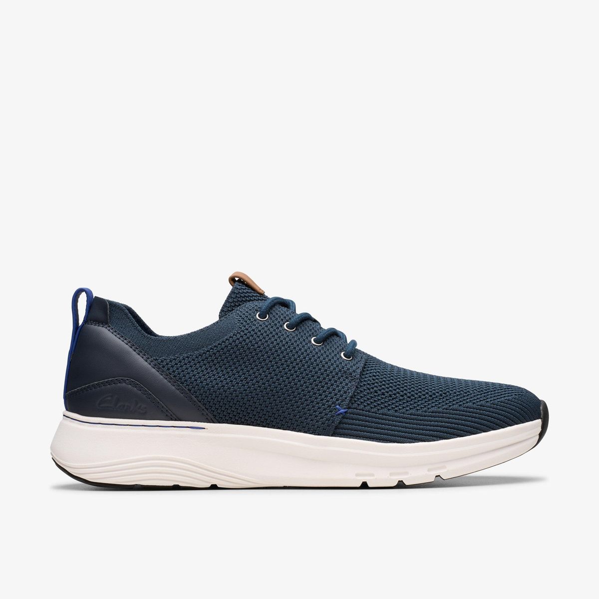 CLARKS - Zapatilla Urbana Hombre Azul Clarks