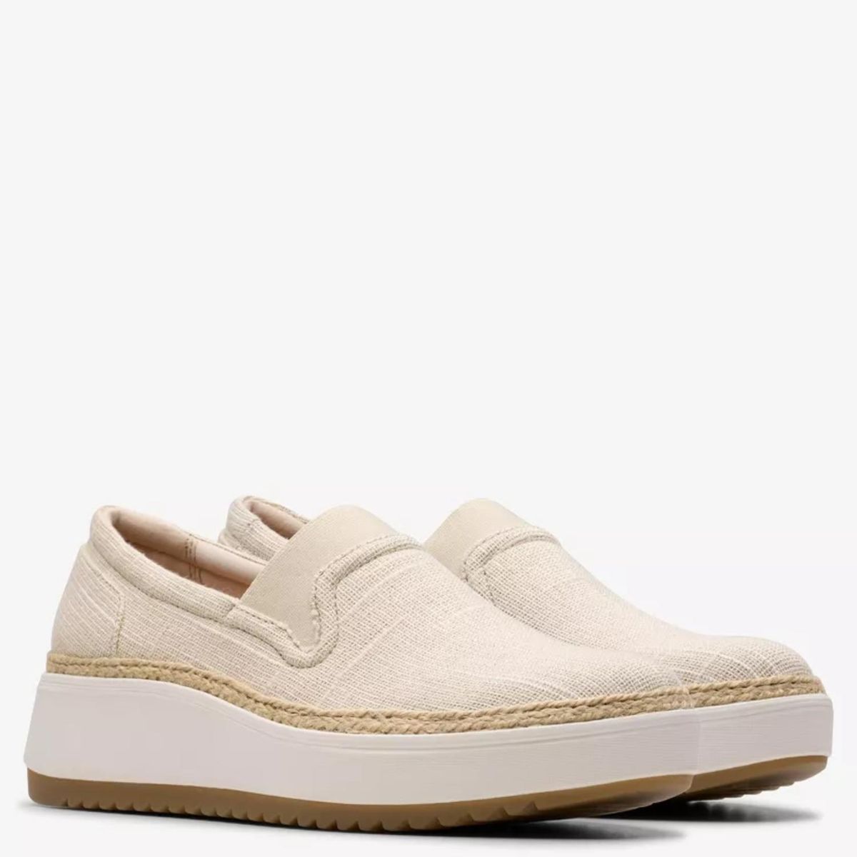 CLARKS - Zapato Casual Mujer Beige Clarks