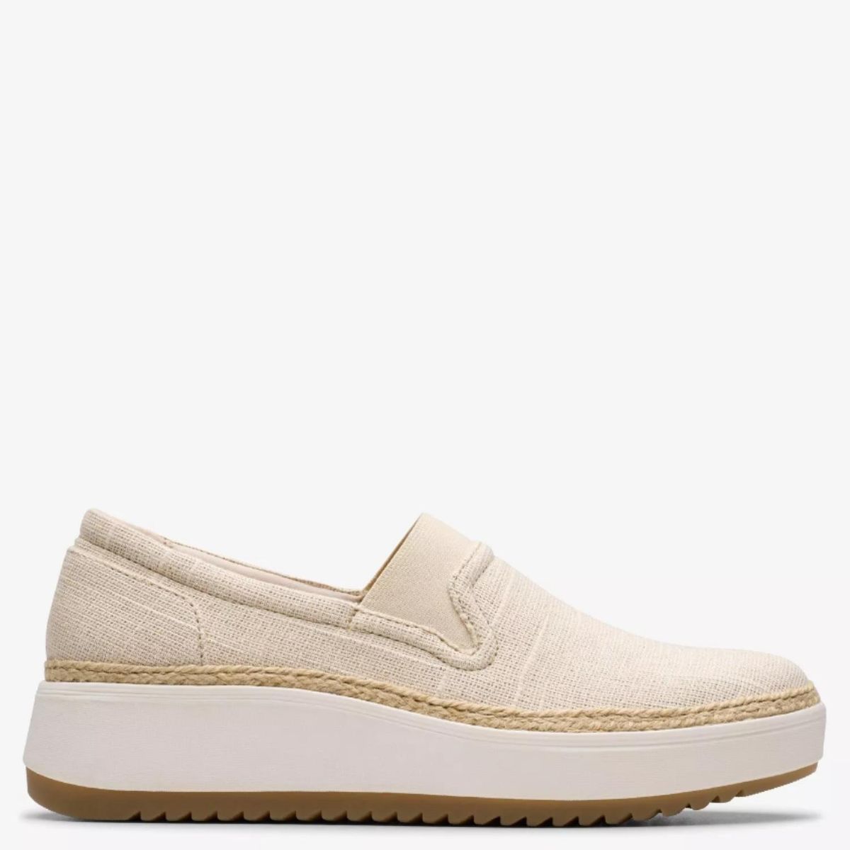 CLARKS - Zapato Casual Mujer Beige Clarks