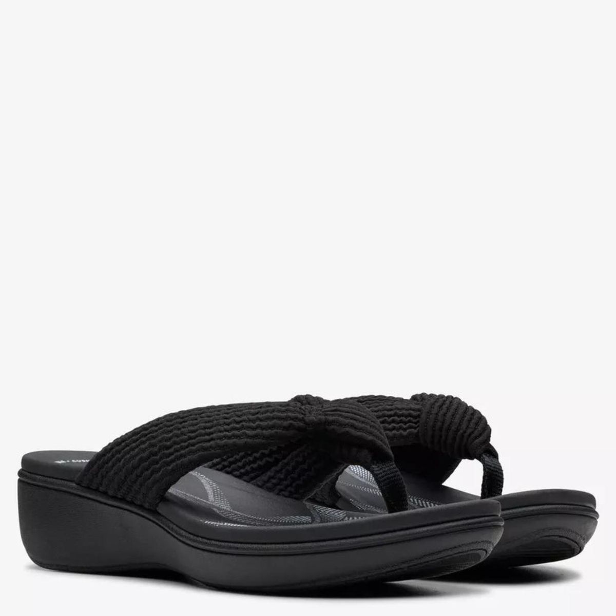 CLARKS - Sandalia Mujer Negro Clarks