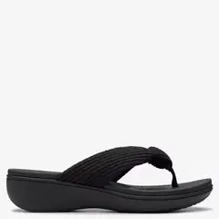 CLARKS - Sandalia Mujer Negro