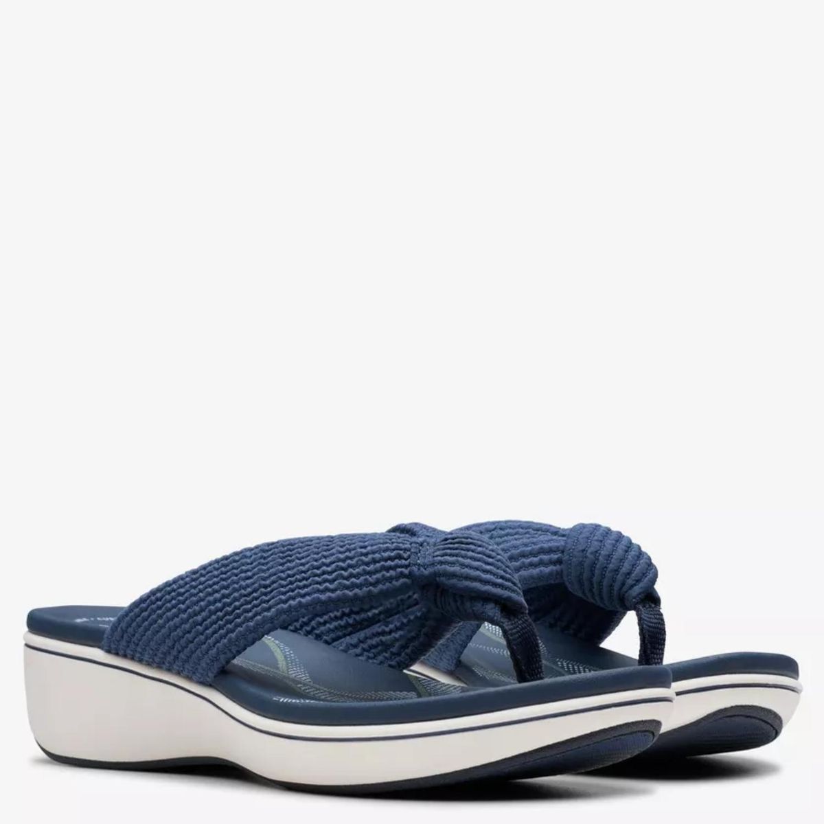 CLARKS - Sandalia Mujer Azul Clarks