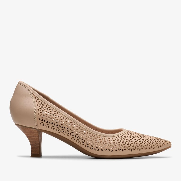 CLARKS Zapato Formal Mujer Cuero Café