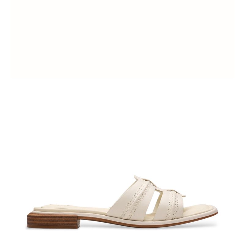 CLARKS - Sandalia Mujer Cuero Café Clarks