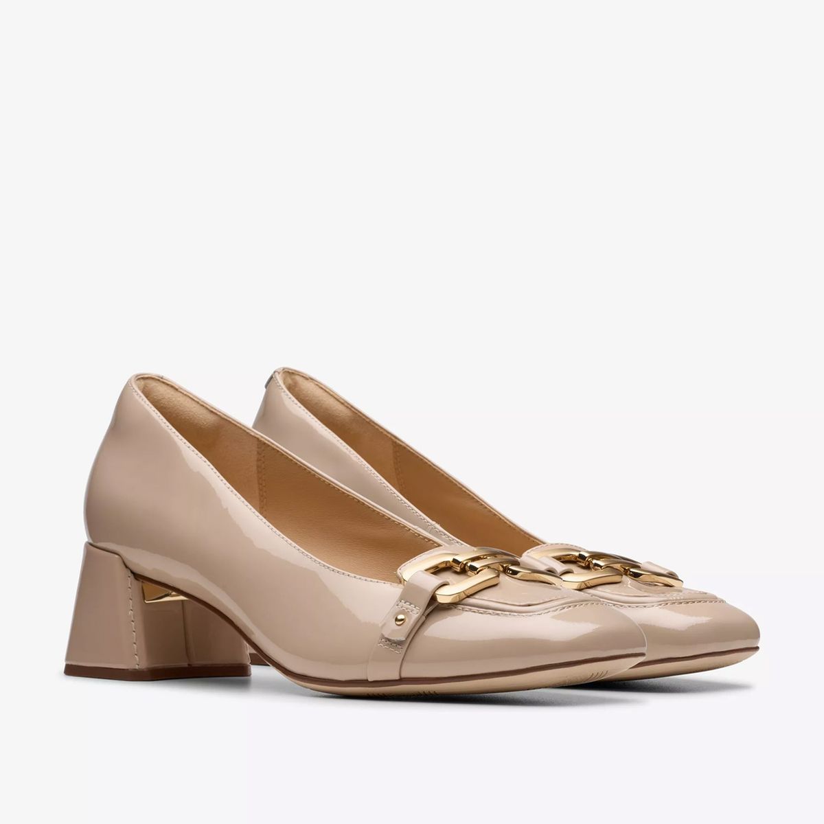 CLARKS - Zapato Formal Mujer Cuero Rosado Clarks